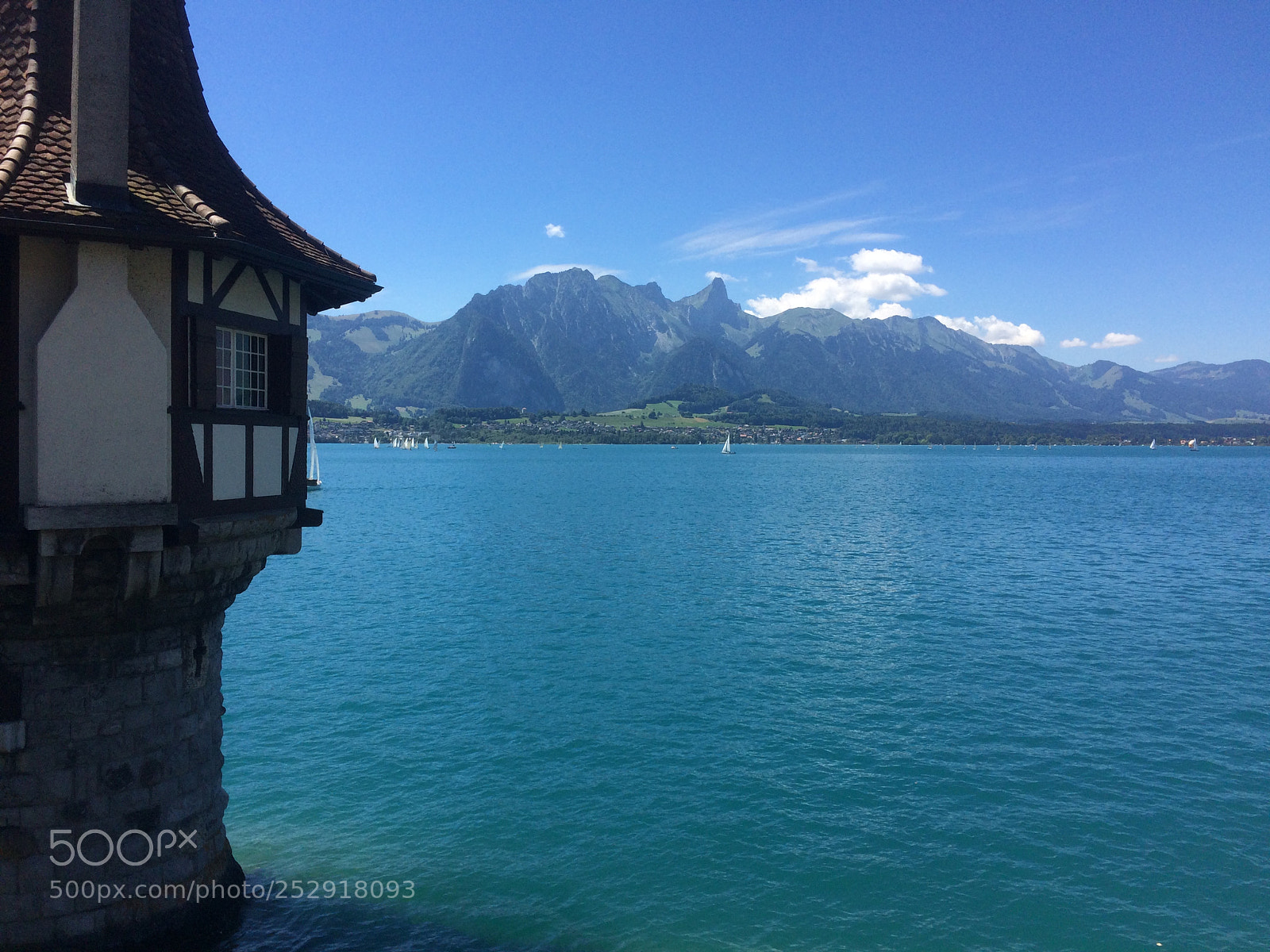 Apple iPhone 5s sample photo. Thunersee photography