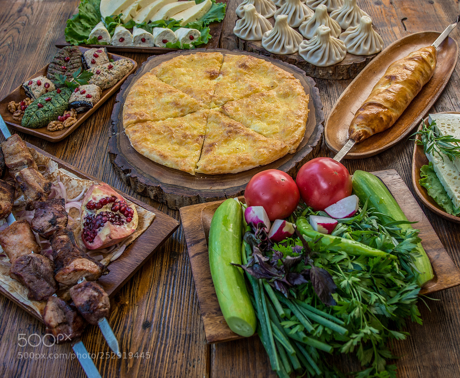 Nikon D7100 sample photo. Georgian national dishes photography