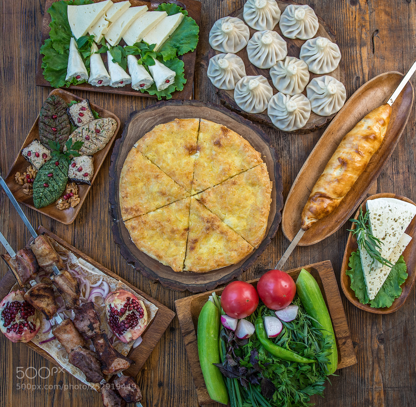 Nikon D7100 sample photo. Georgian national dishes photography