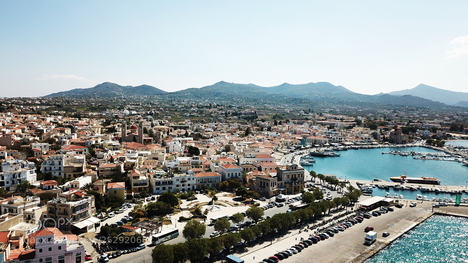 DJI FC220 sample photo. Aegina island greece-alldaycruise photography