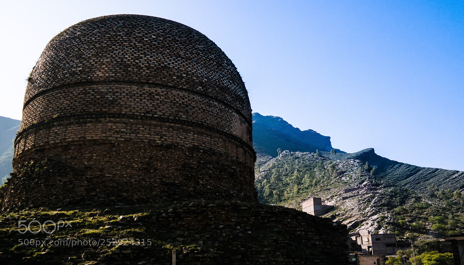 Samsung NX30 sample photo. Shingardara buddhist stupa in photography