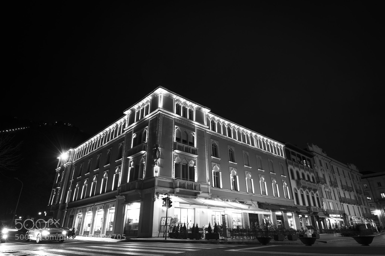 Nikon D7200 sample photo. Como by night photography