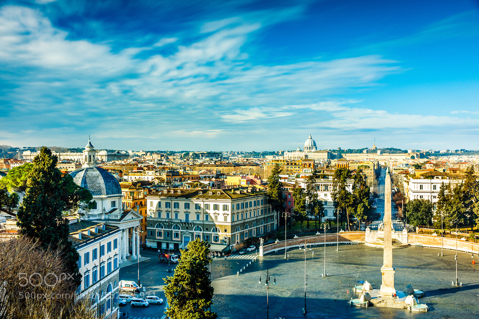 Canon EOS 5D Mark IV sample photo. Piazza del popolo photography