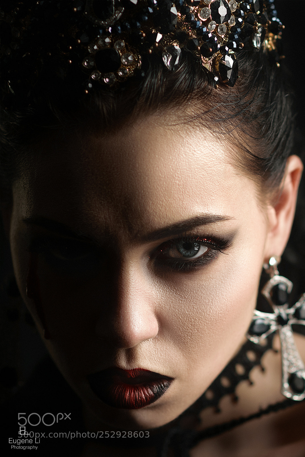 Nikon D5300 sample photo. Gothic portrait photography