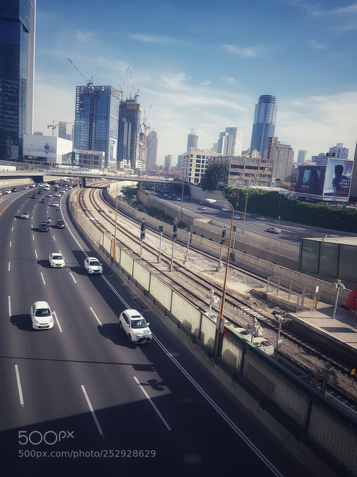 Samsung Galaxy S8+ sample photo. Highway photography