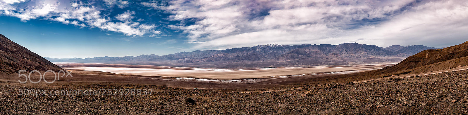Pentax K-1 sample photo. Salt flats death valeypanorama photography