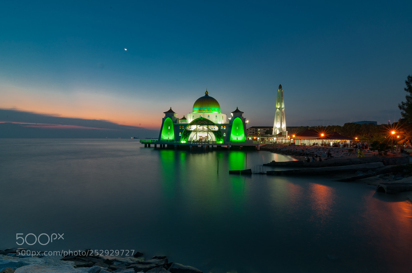 Nikon D90 sample photo. Melaka straits mosque photography