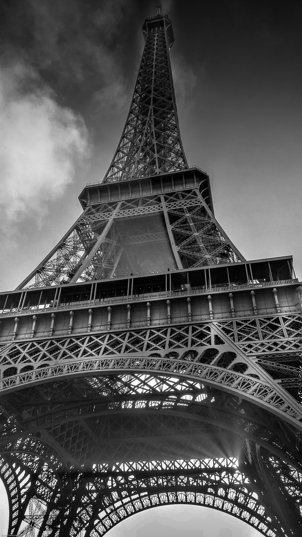 HUAWEI P8 sample photo. Tour_eiffel_nb photography