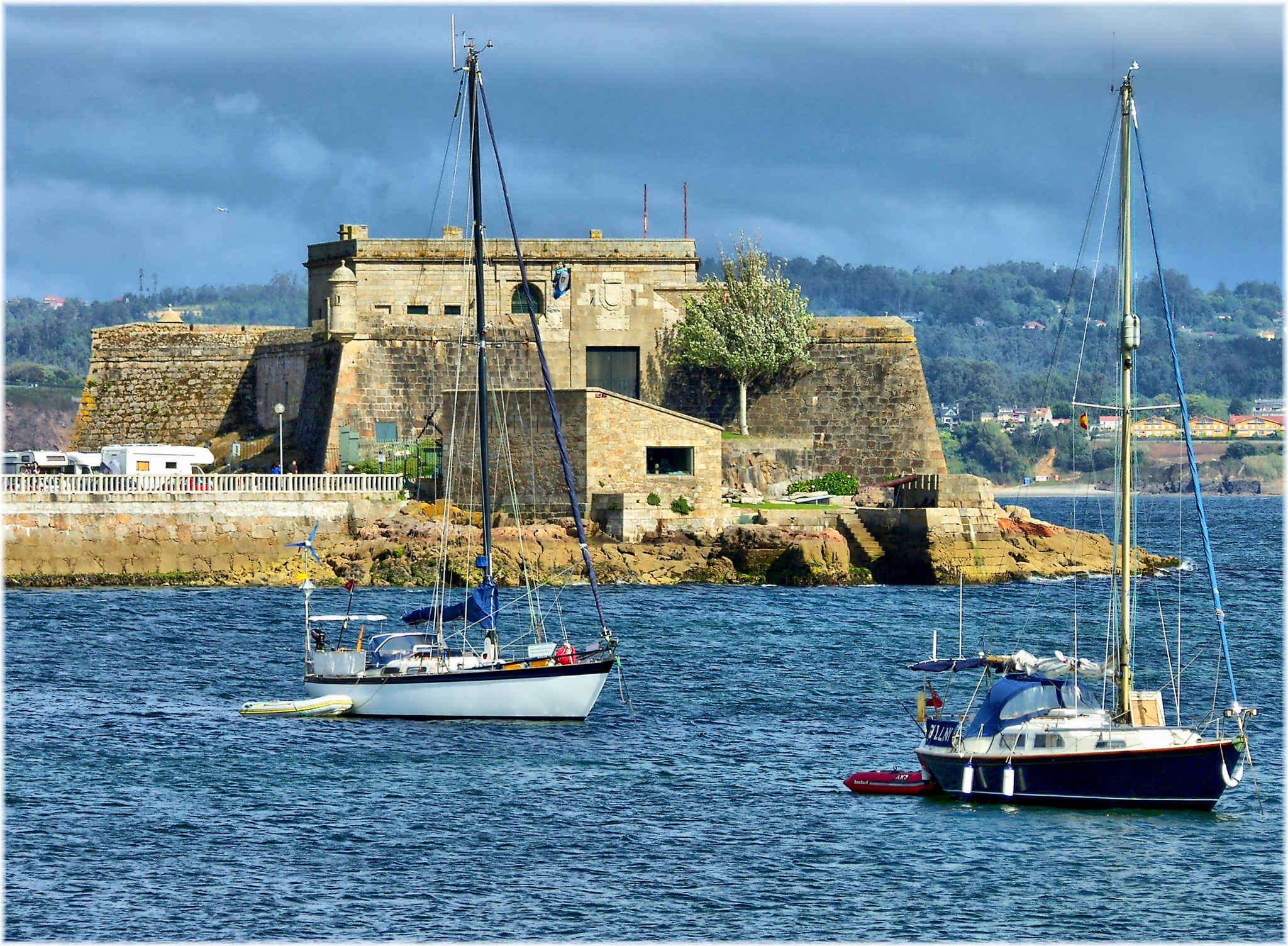 Samsung Pro 815 sample photo. Castillo de san anton (a coruña) photography