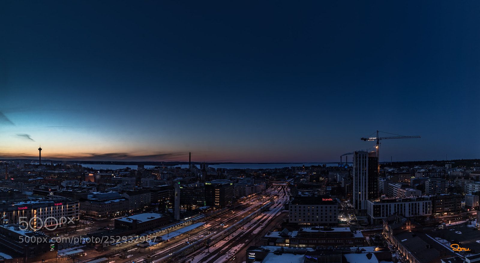 Canon EOS-1D X Mark II sample photo. Tampere city panorama by photography