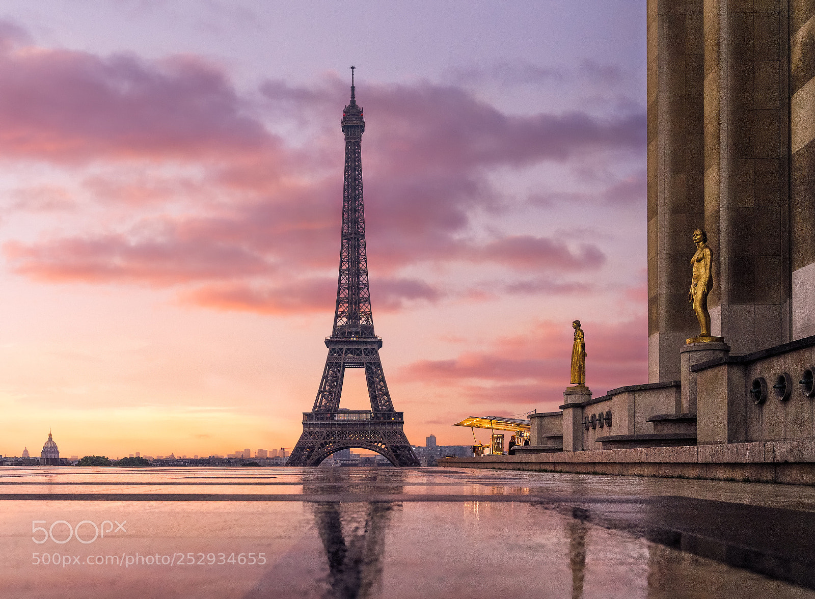 Sony a7 II sample photo. Colourful sunrise in paris. photography