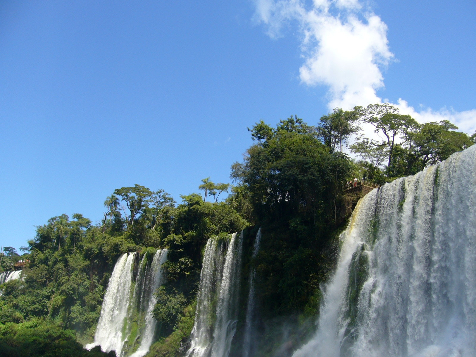 Panasonic DMC-FX8 sample photo. Iguazu falls photography