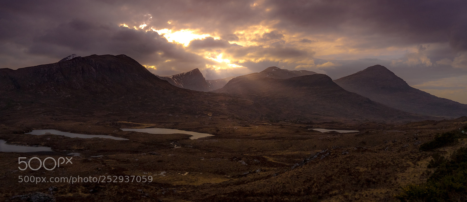 Sony a7 II sample photo. Coigach mountains photography