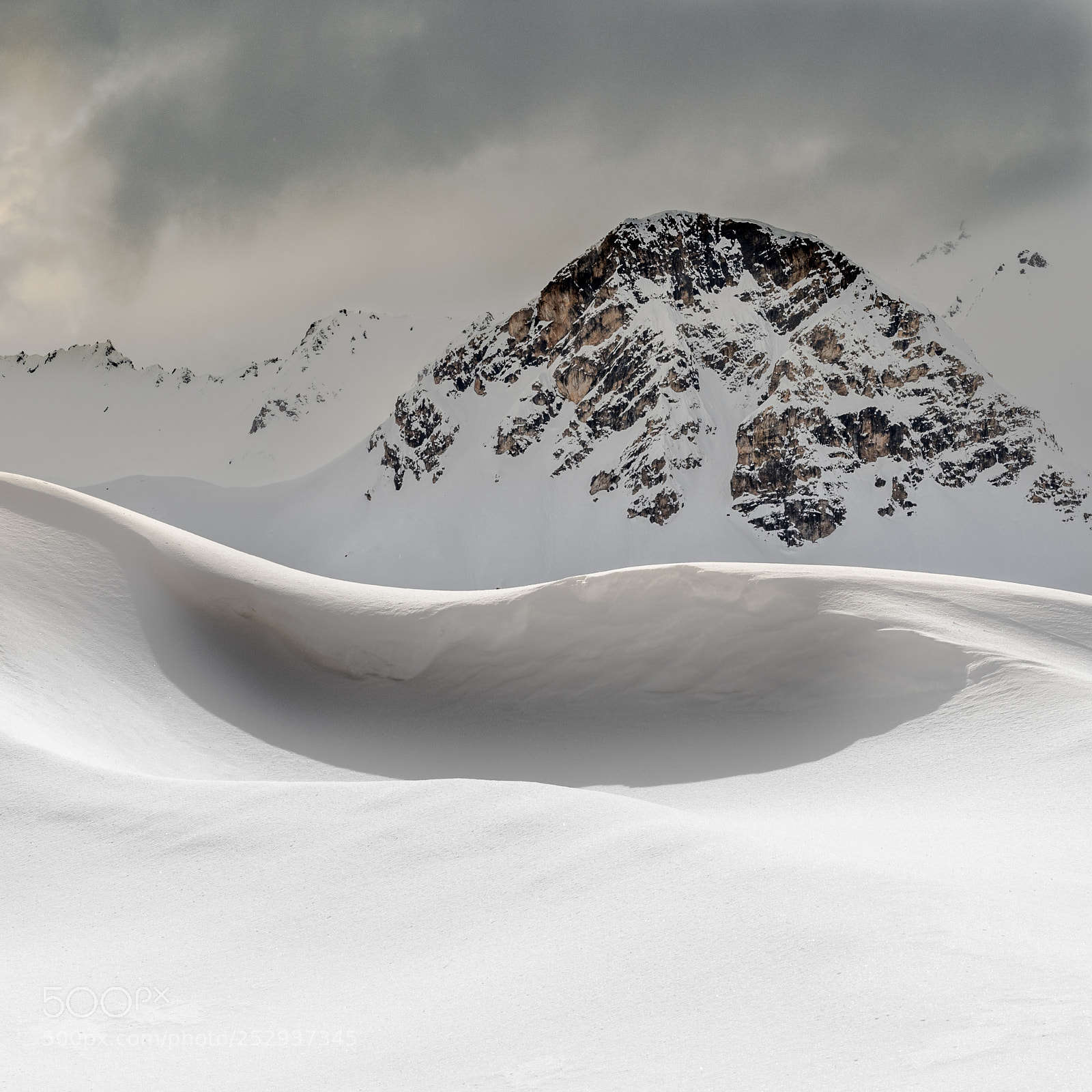 Nikon D7500 sample photo. Snow wave photography