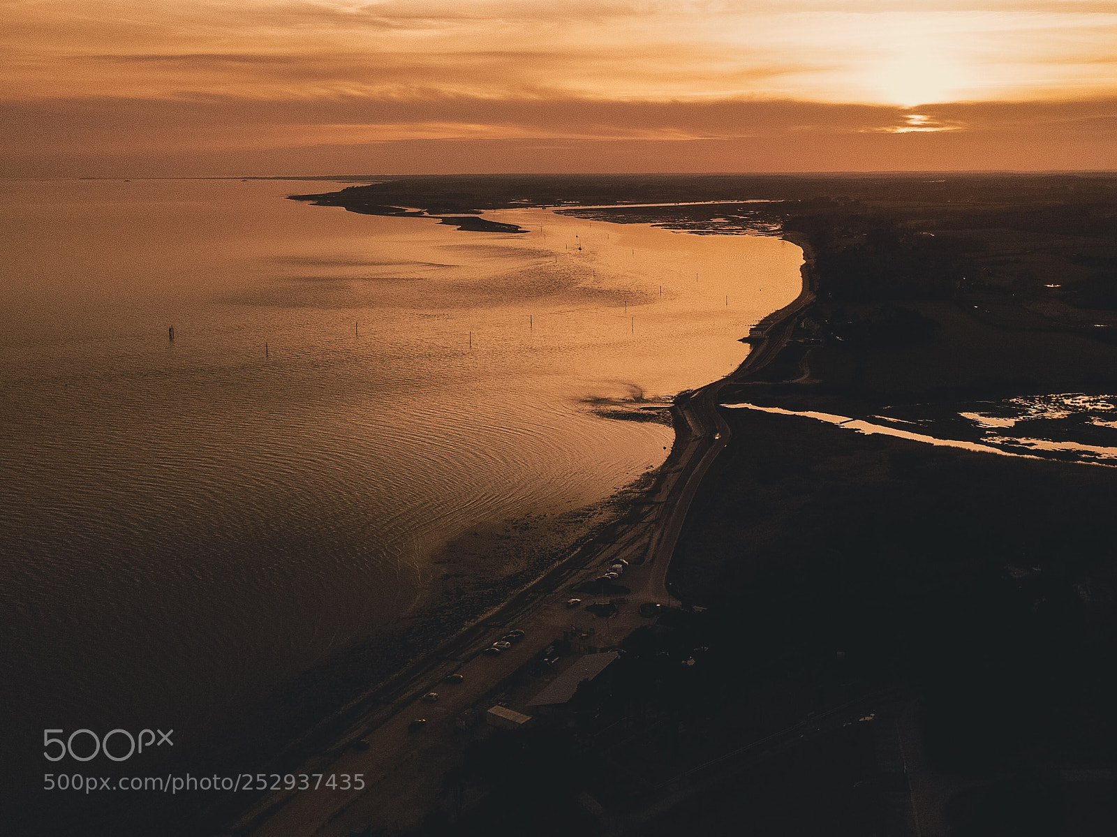 DJI FC220 sample photo. Sunset photography