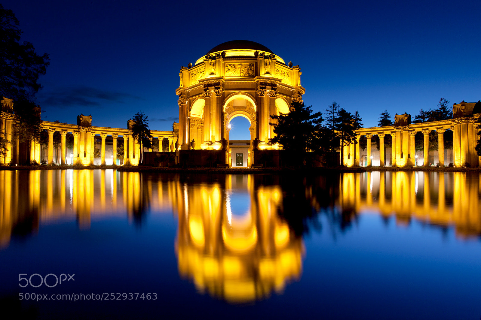 Canon EOS 5D sample photo. Palace of fine arts photography
