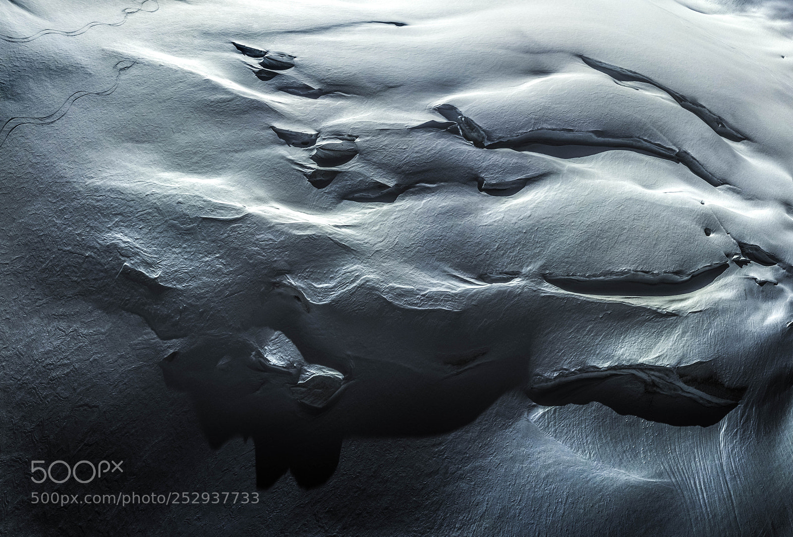 DJI FC220 sample photo. Le glacier photography