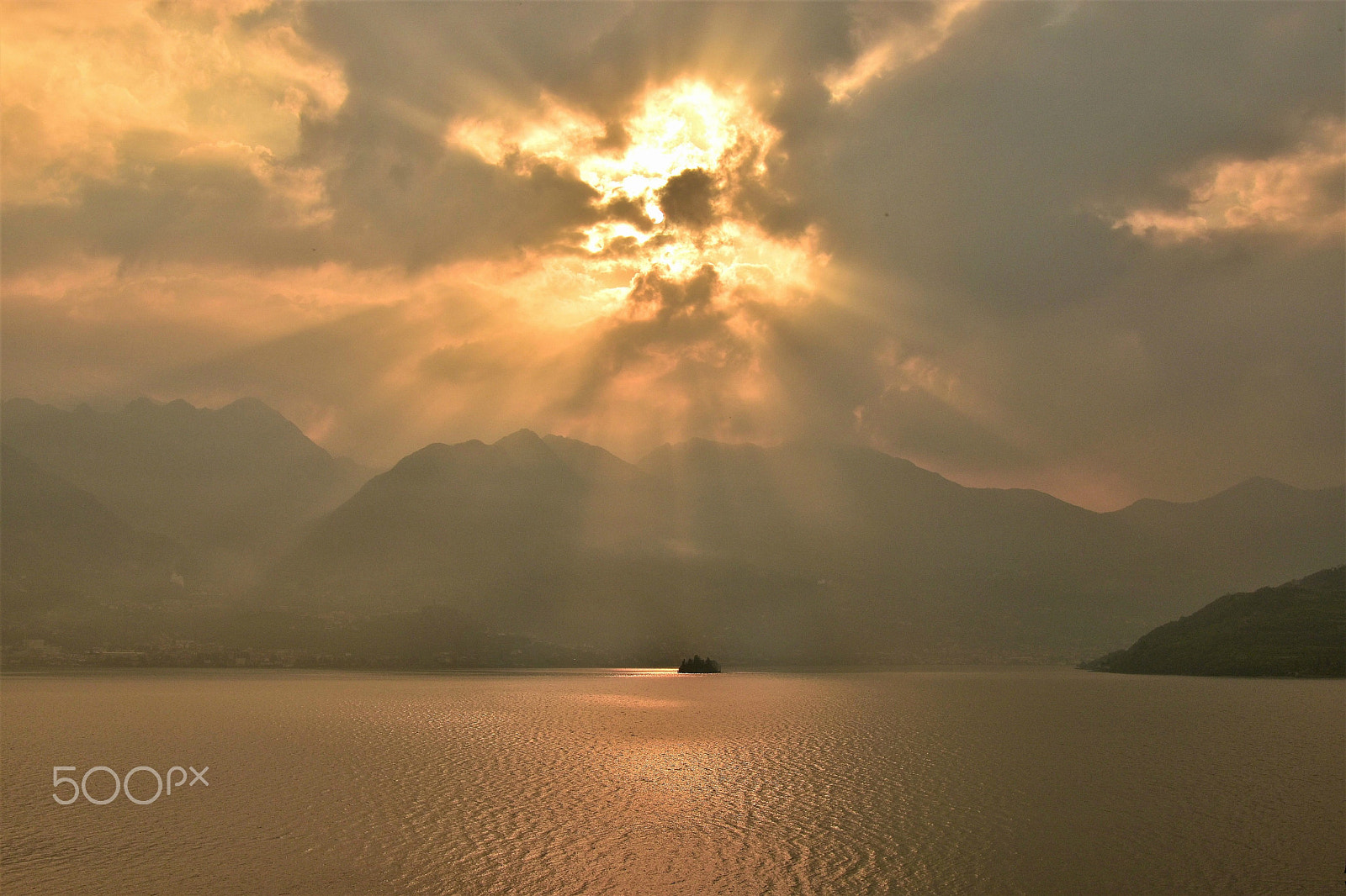 Nikon D5500 sample photo. Explosion on the small island photography