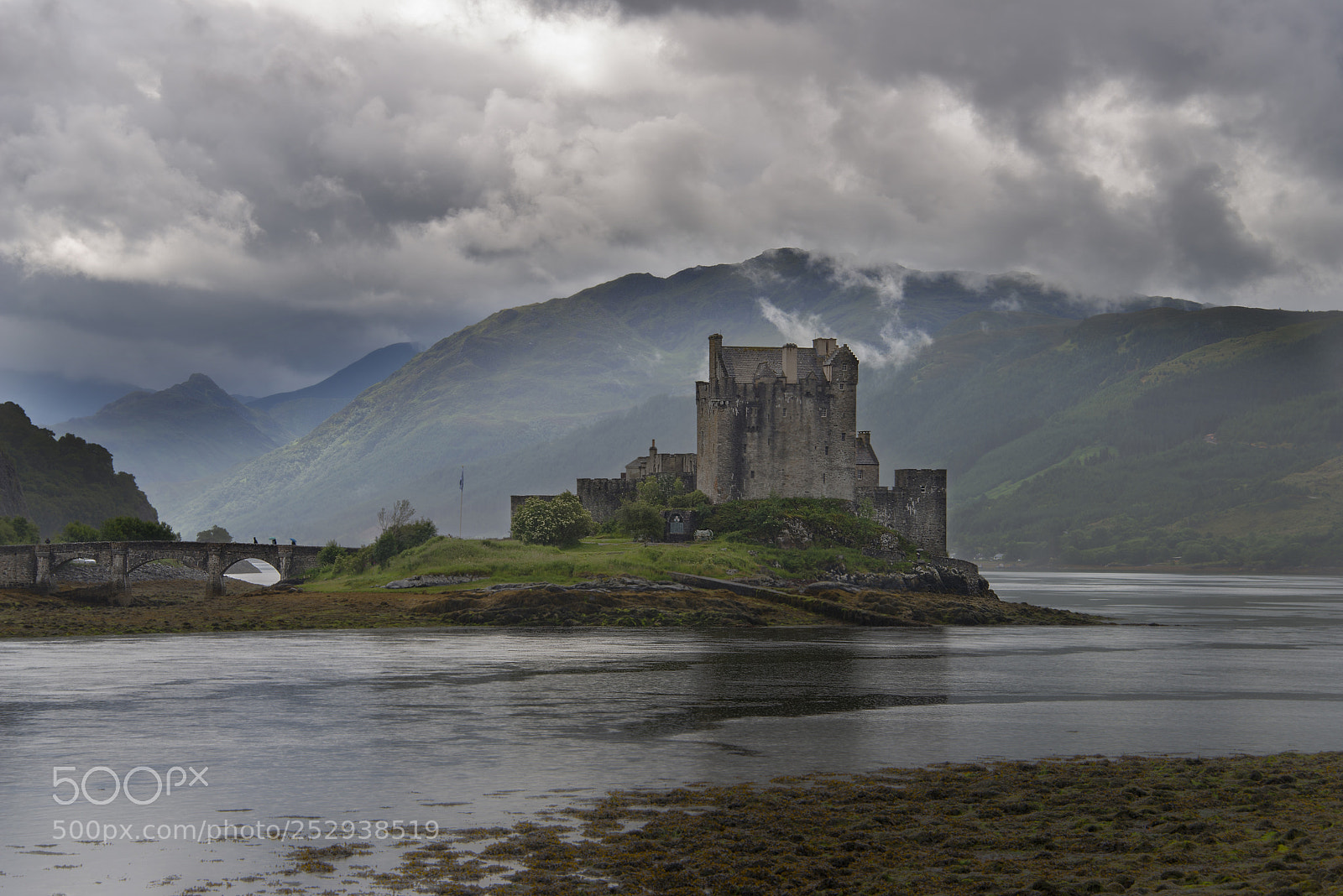 Nikon D800 sample photo. Eilean donan castle, scotland photography