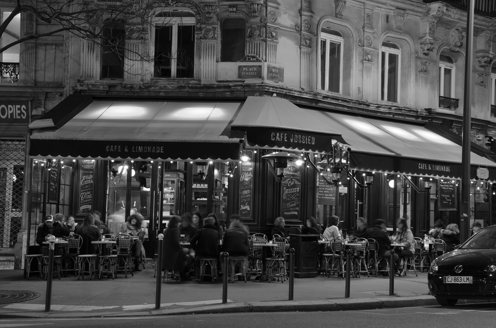 Nikon D7000 sample photo. Café jussieu photography