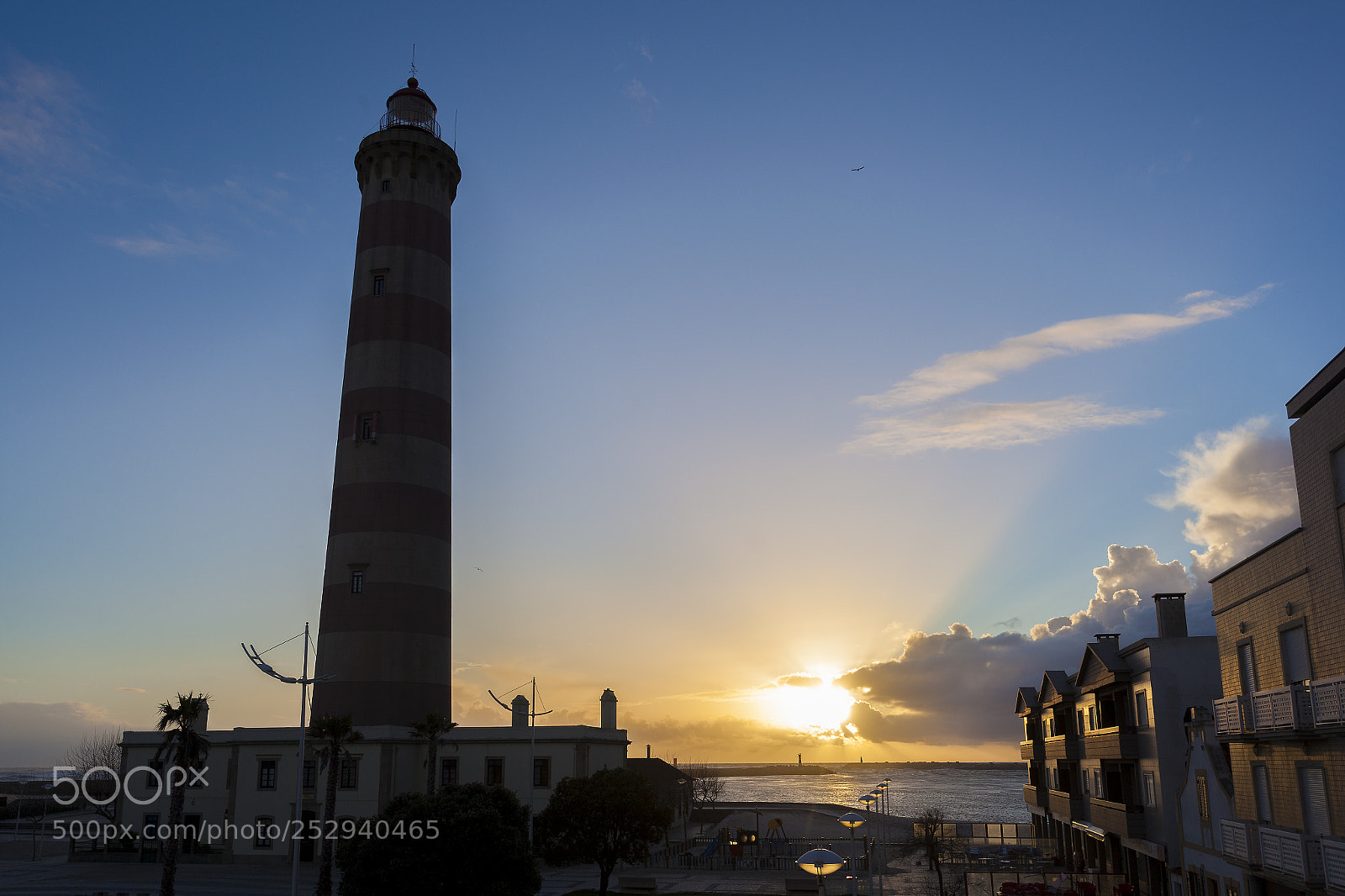 Canon EOS 5D Mark II sample photo. Lighthouse in aveiro, portugal photography