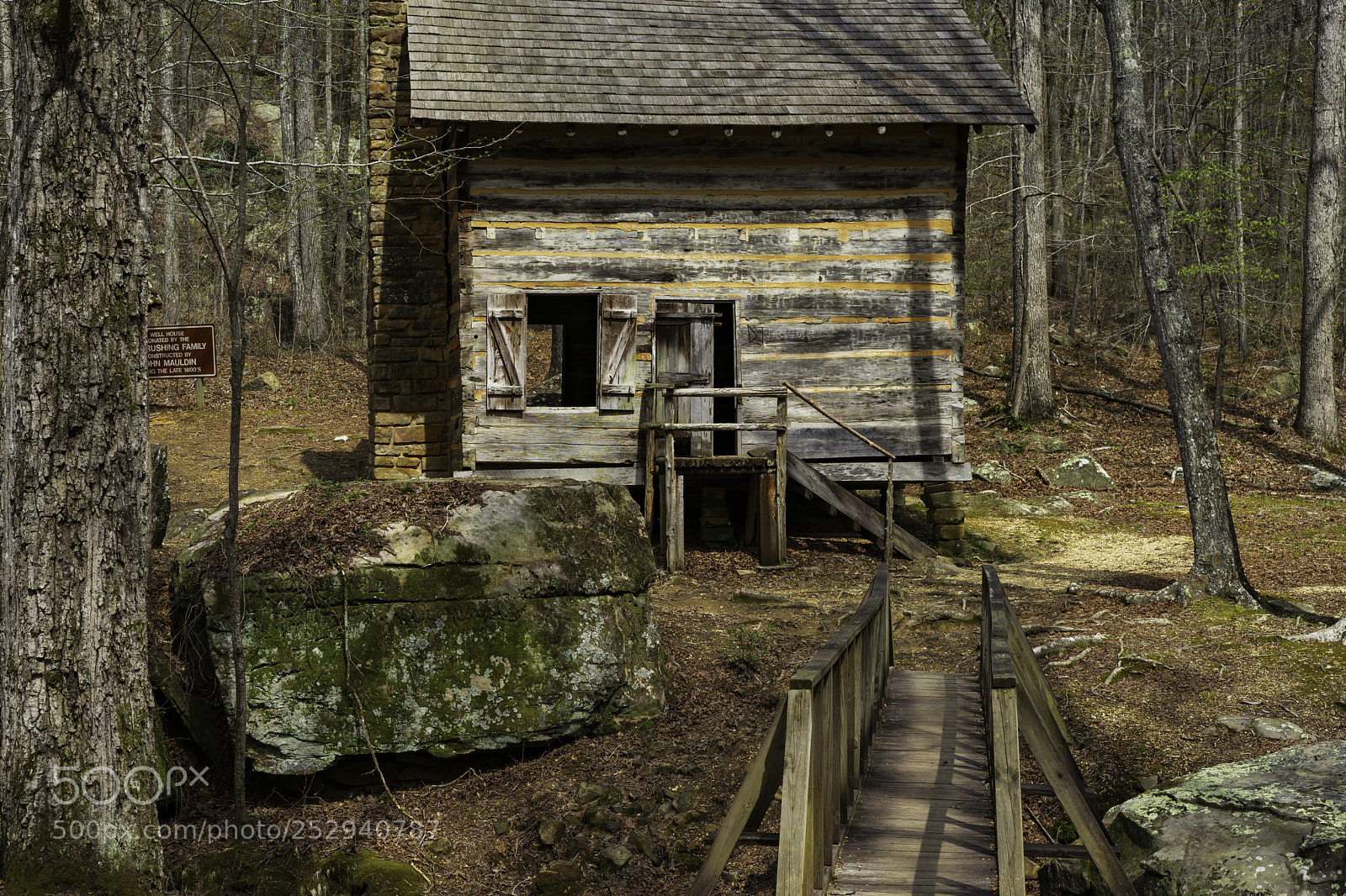Sony a7 II sample photo. Homestead cabin in tishomingo photography