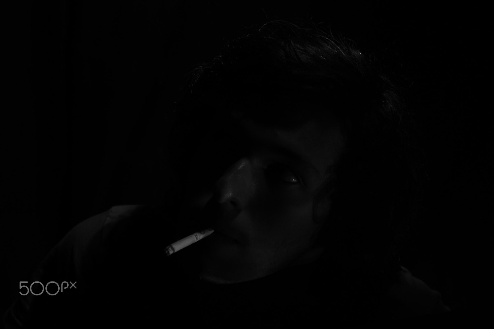 Canon EF 50mm F1.8 II sample photo. Smoking - hurting photography