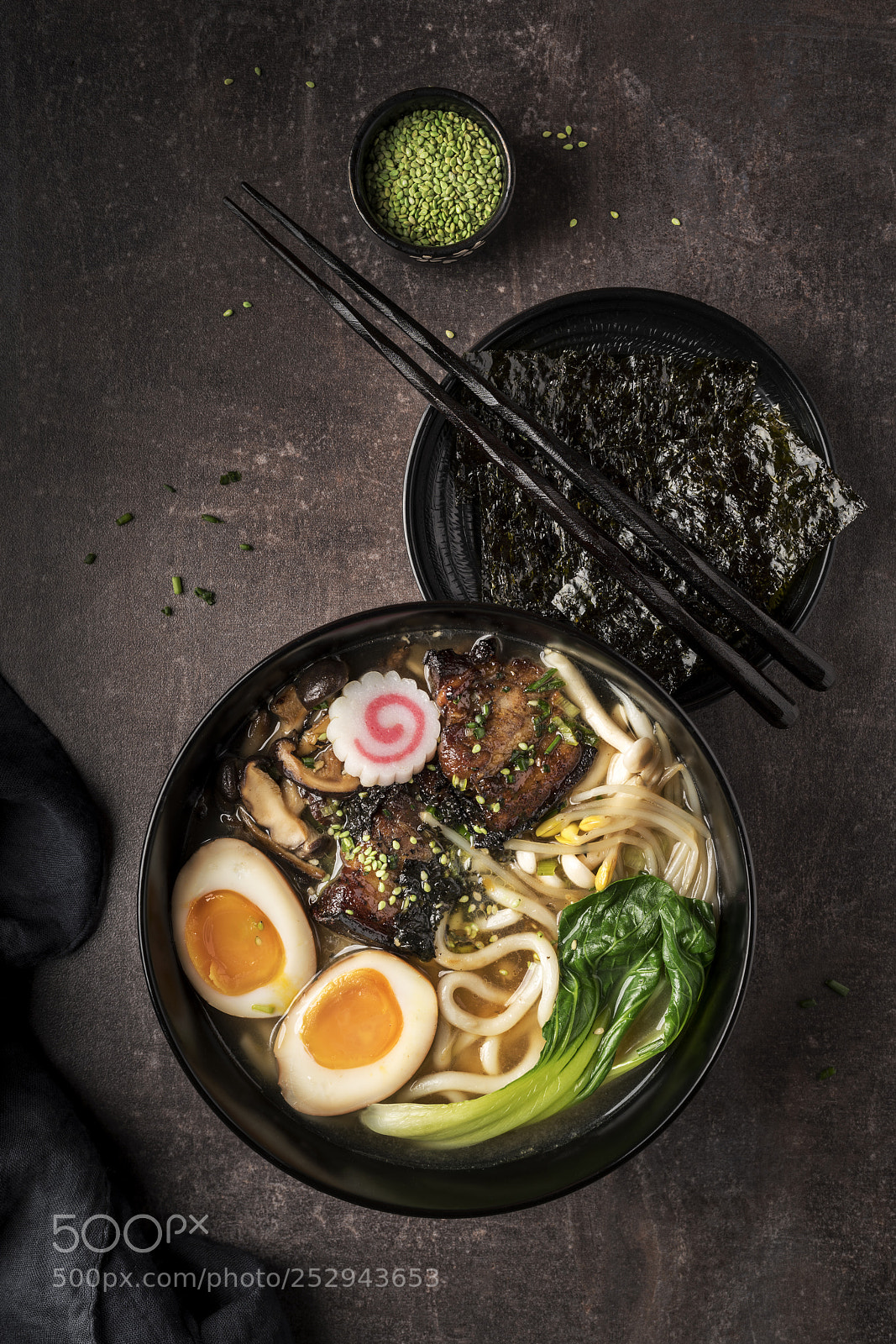 Sony a7R II sample photo. Ramen photography
