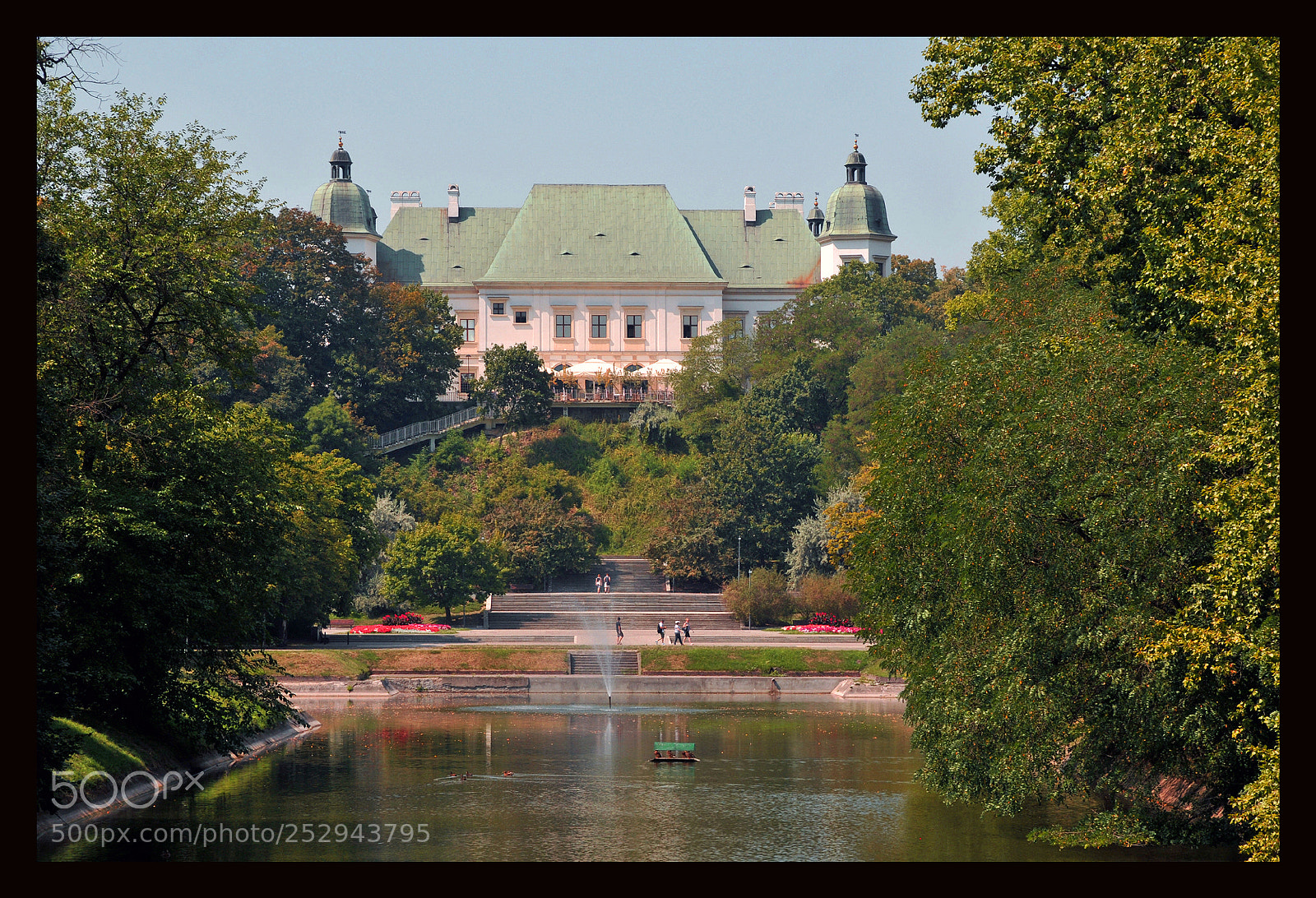 Nikon D300 sample photo. Castle of warszawa photography