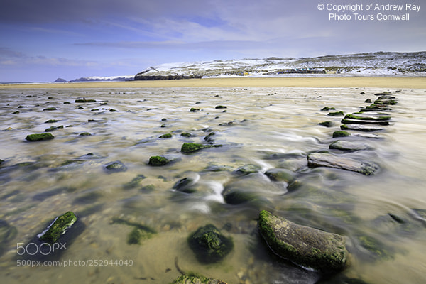 Canon EOS 5D Mark IV sample photo. Stepping stones in winter photography