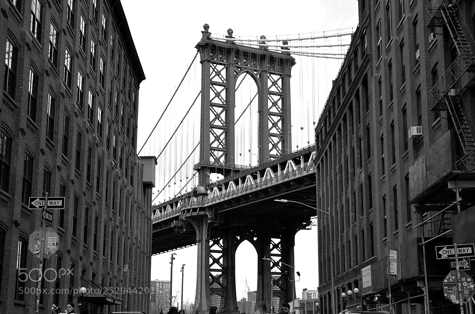 Nikon D5100 sample photo. Manhatten bridge photography