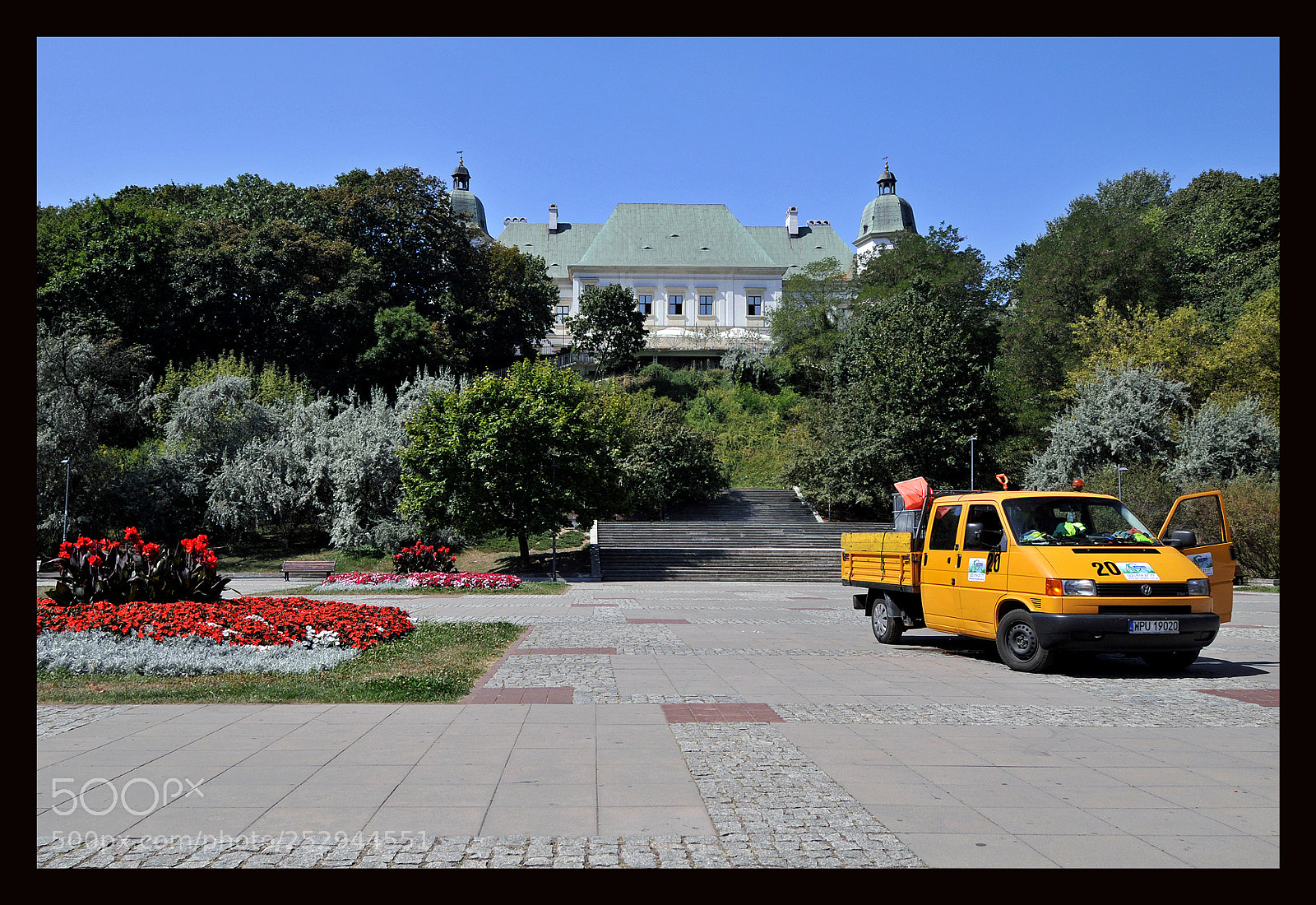 Nikon D300 sample photo. Castle in warszawa photography