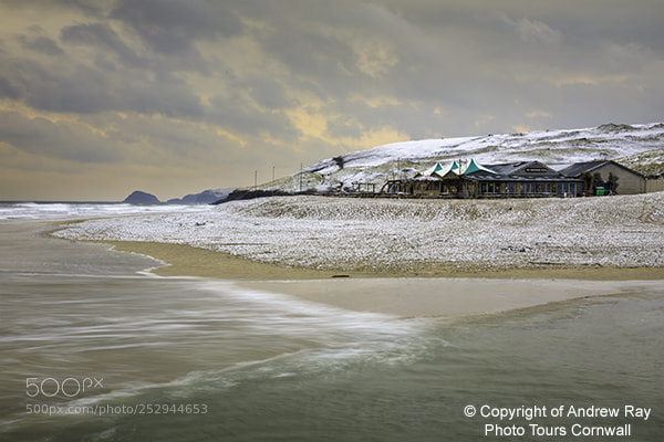 Canon EOS 5D Mark IV sample photo. Winters evening (perranporth) photography