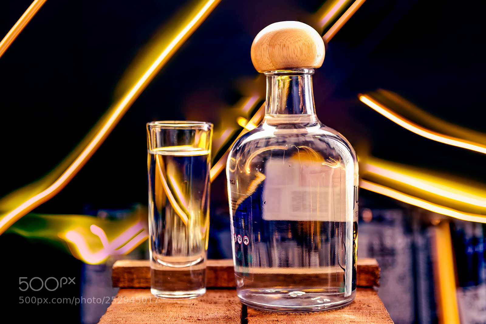 Nikon D7100 sample photo. Botella de tequila photography