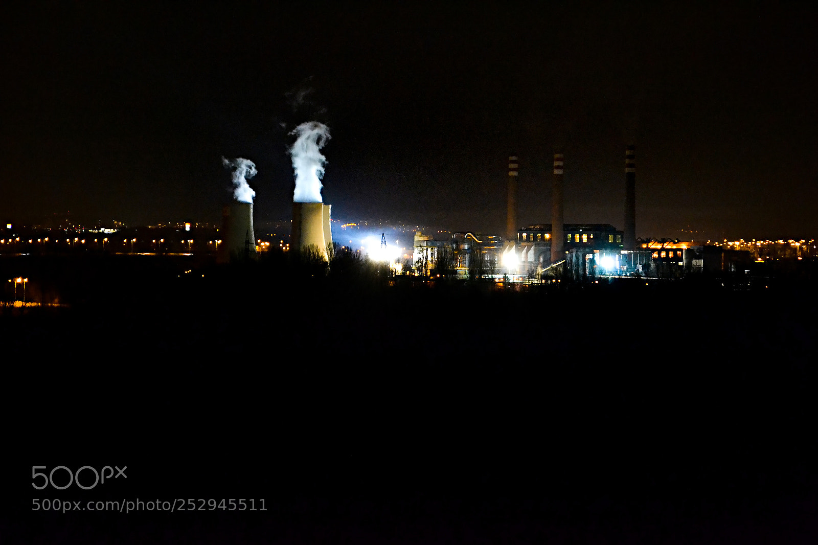 Nikon D3100 sample photo. Night city photography