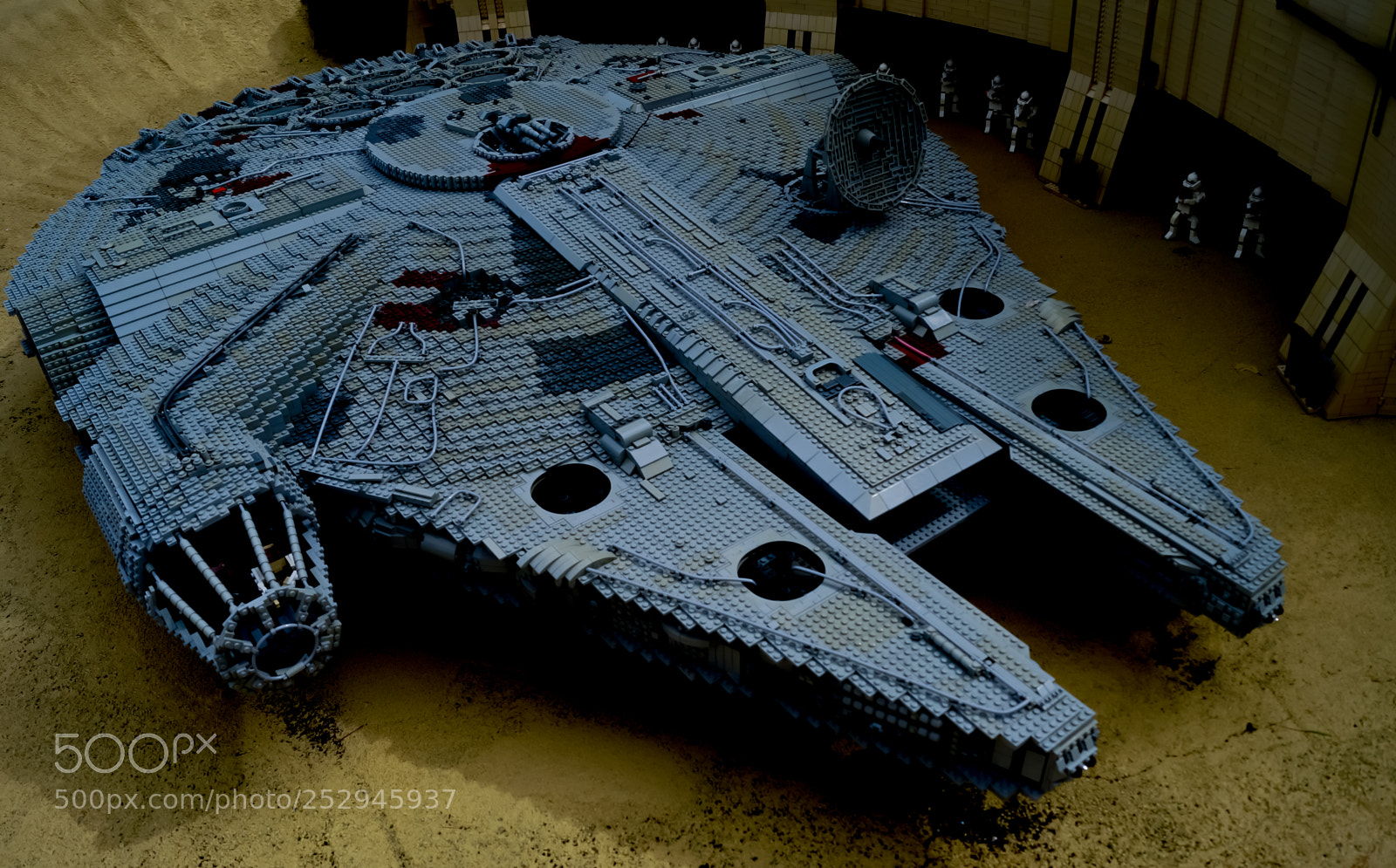 Sony SLT-A65 (SLT-A65V) sample photo. Millennium falcon photography