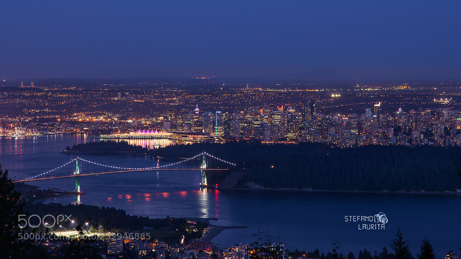 Nikon D610 sample photo. Vancouver and lions gate photography