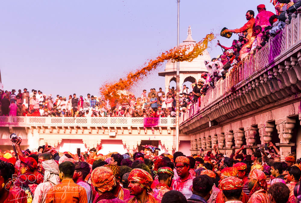 Nikon D850 sample photo. Holi festival photography