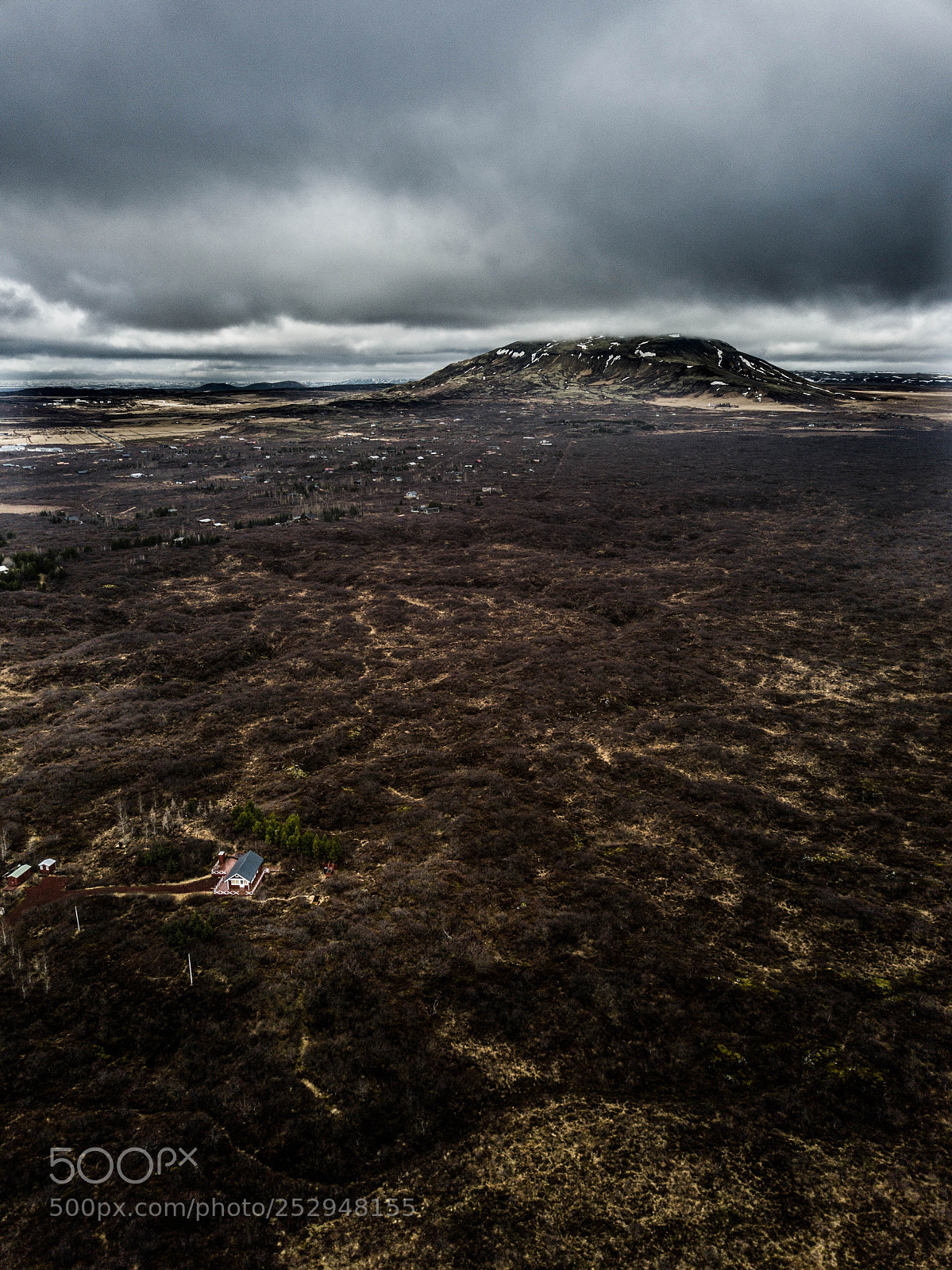 DJI FC220 sample photo. Búrfell photography