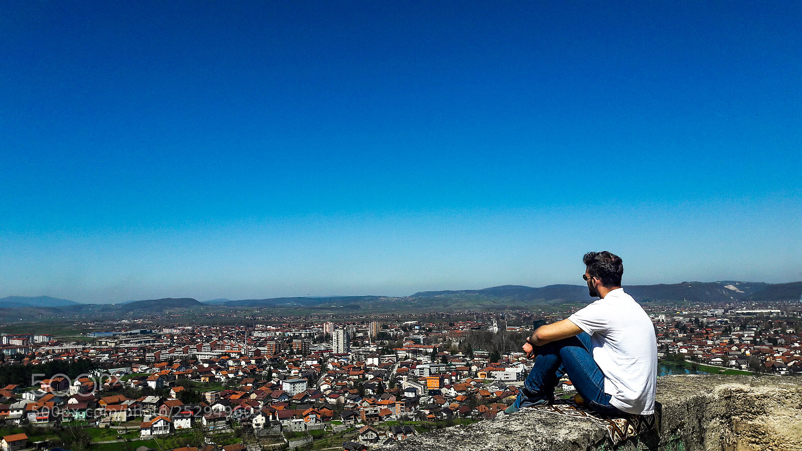 Samsung Galaxy A5(2016) sample photo. Panorama, city of bihać photography