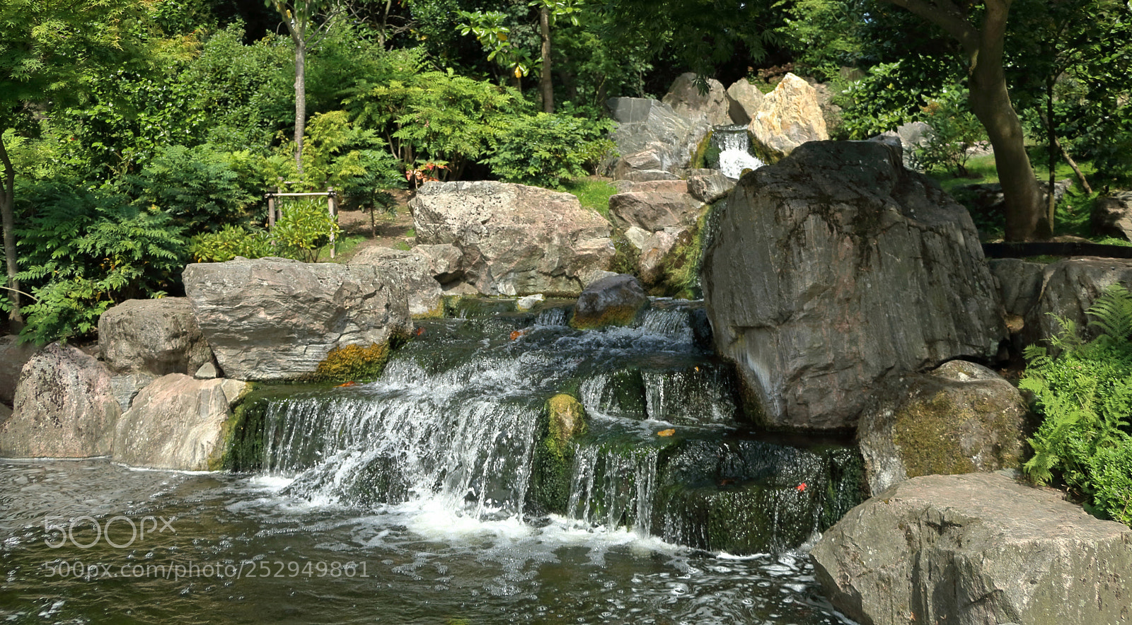 Canon EOS 70D sample photo. Waterfall between stones photography