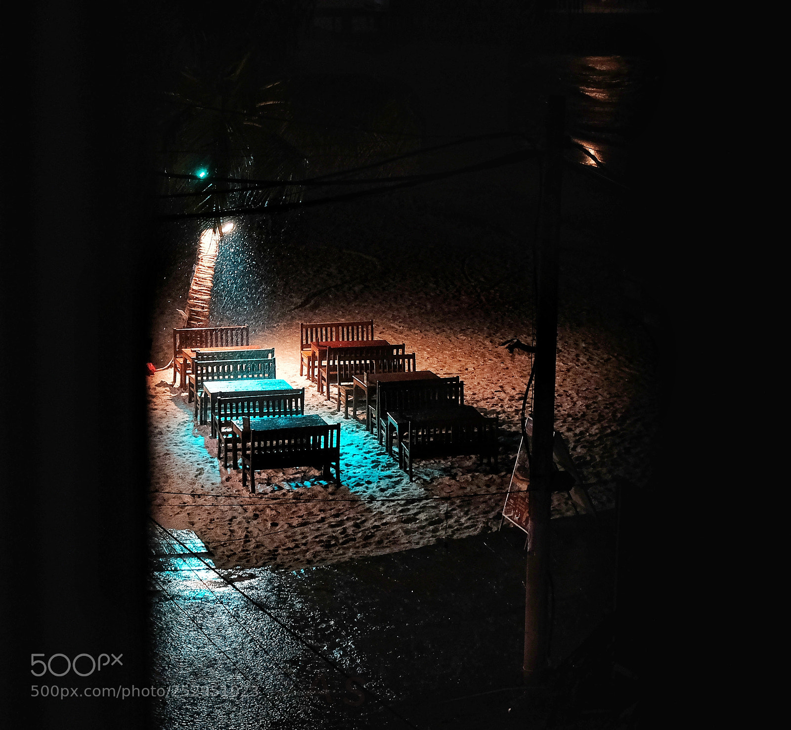 Fujifilm X-T20 sample photo. Rainy night photography