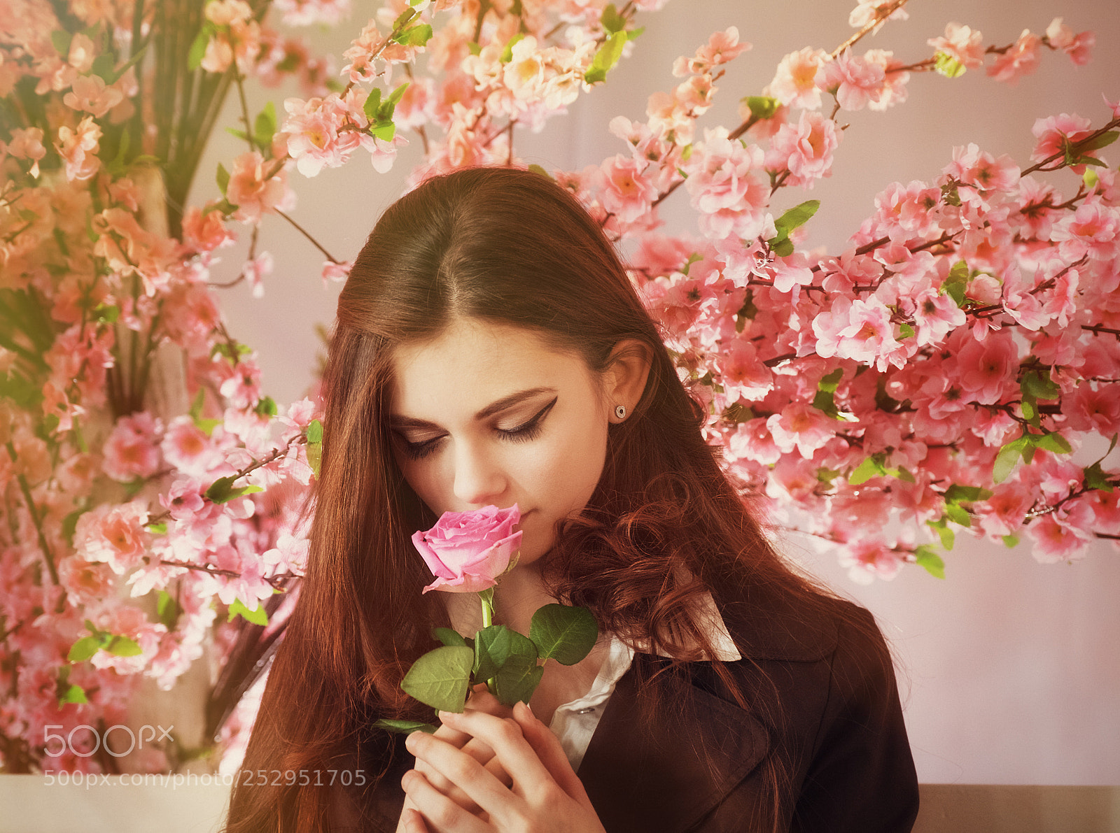 Fujifilm X-E2 sample photo. About girls,flowers and spring photography