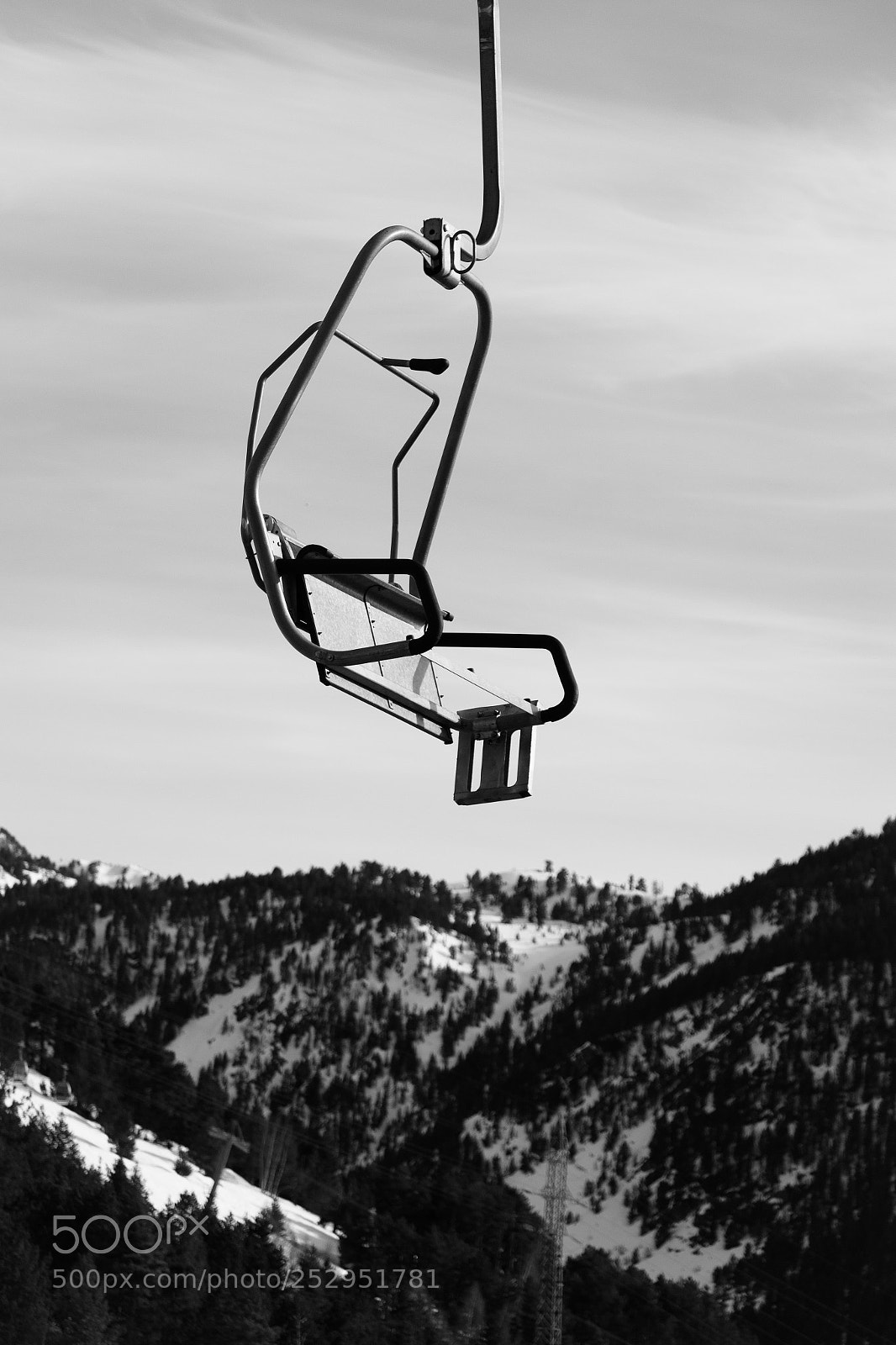 Canon EOS 70D sample photo. Baqueira chair lift photography