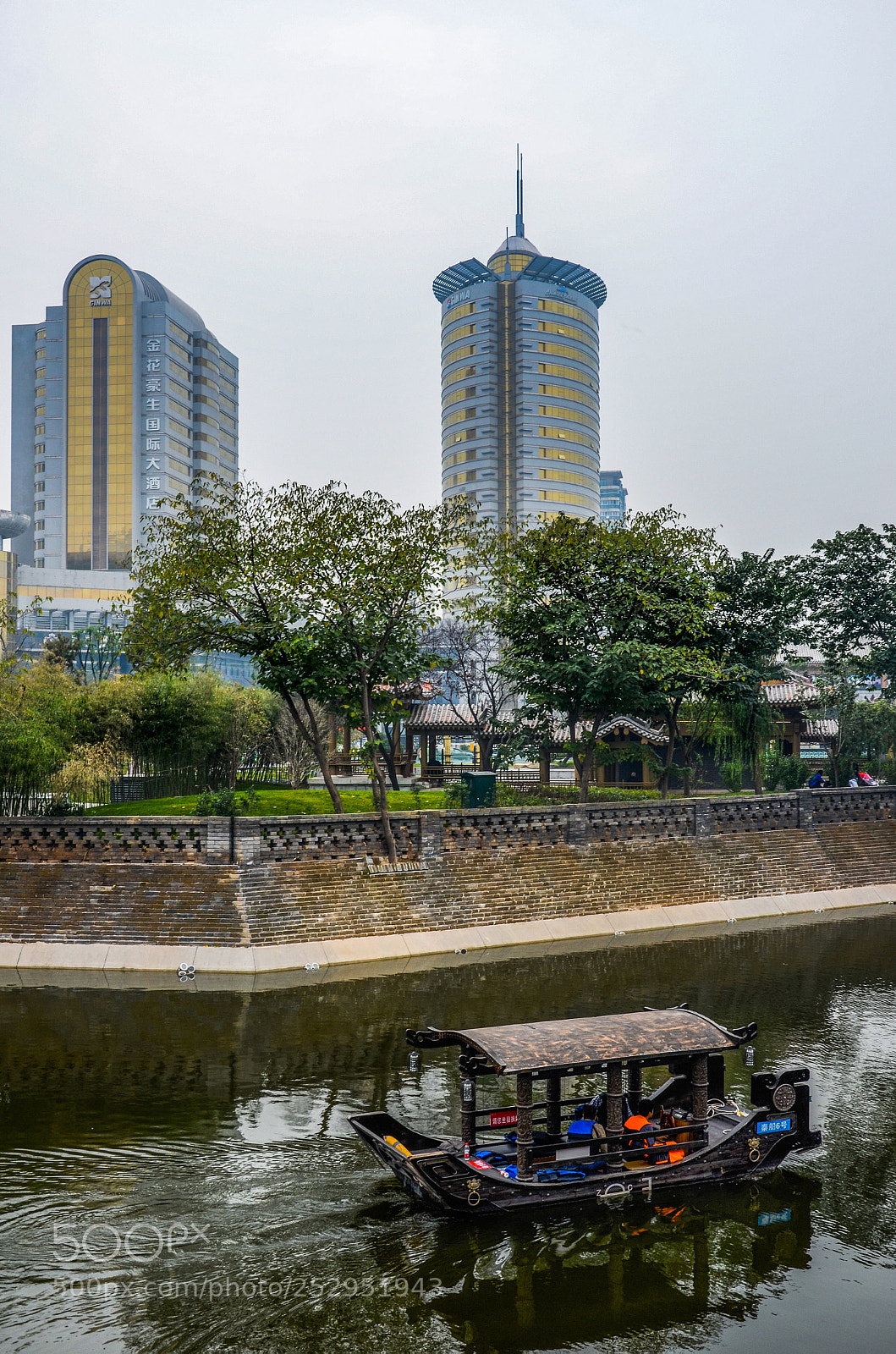 Nikon D7000 sample photo. Xi'an river photography