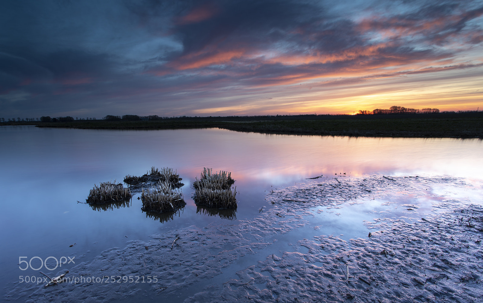 Canon EOS 5D Mark IV sample photo. Schokland sunrise photography