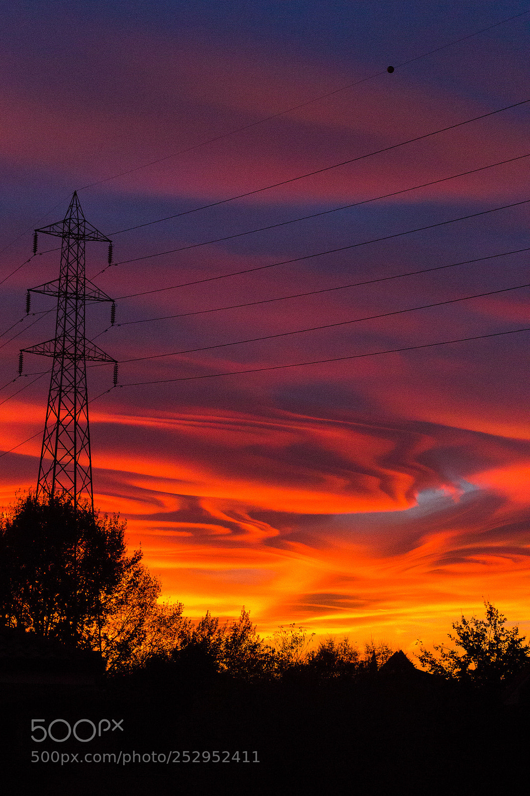 Canon EOS 600D (Rebel EOS T3i / EOS Kiss X5) sample photo. Red sunset photography