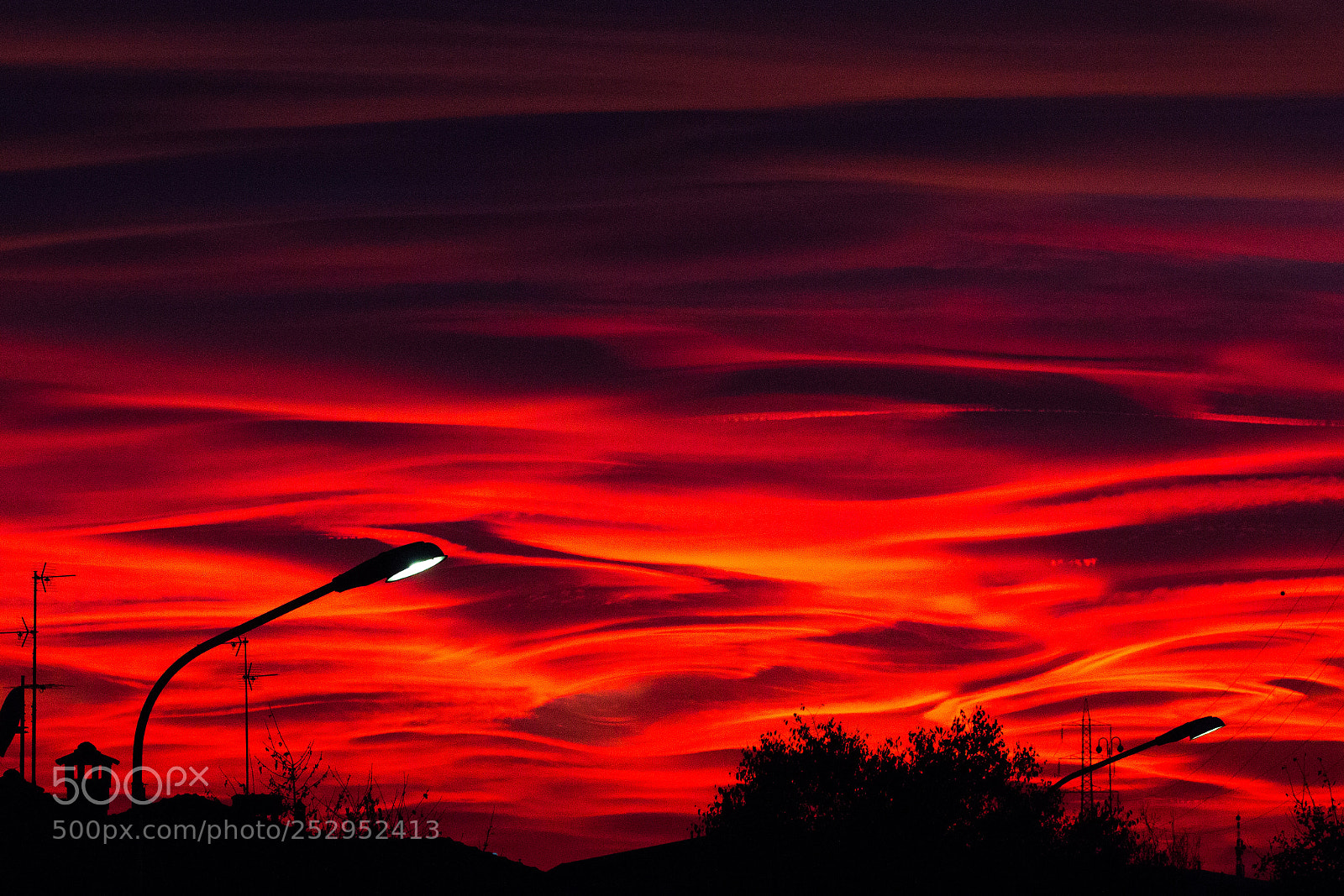 Canon EOS 600D (Rebel EOS T3i / EOS Kiss X5) sample photo. Red sunset #2 photography