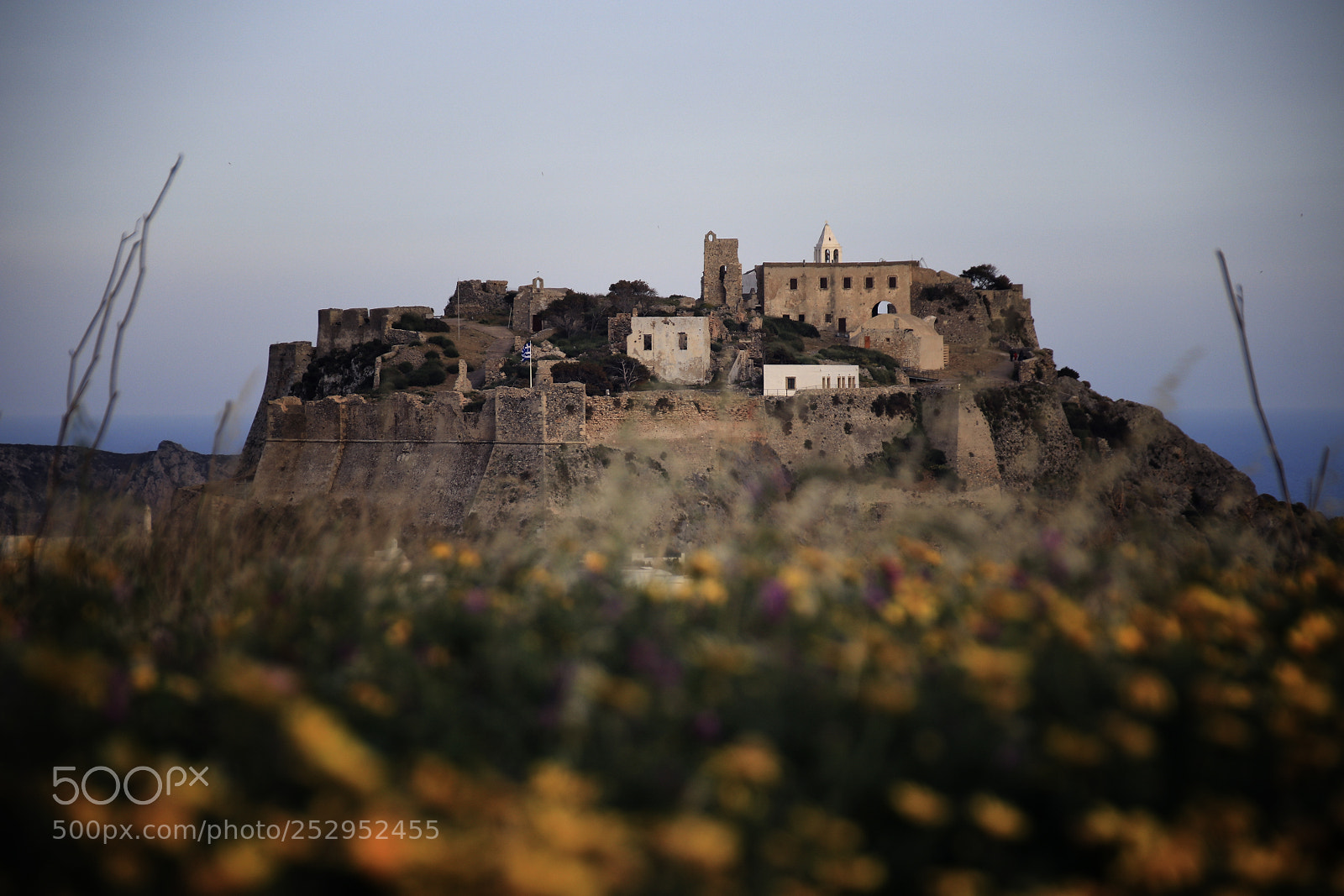 Canon EOS 80D sample photo. Chora kythera island castle photography