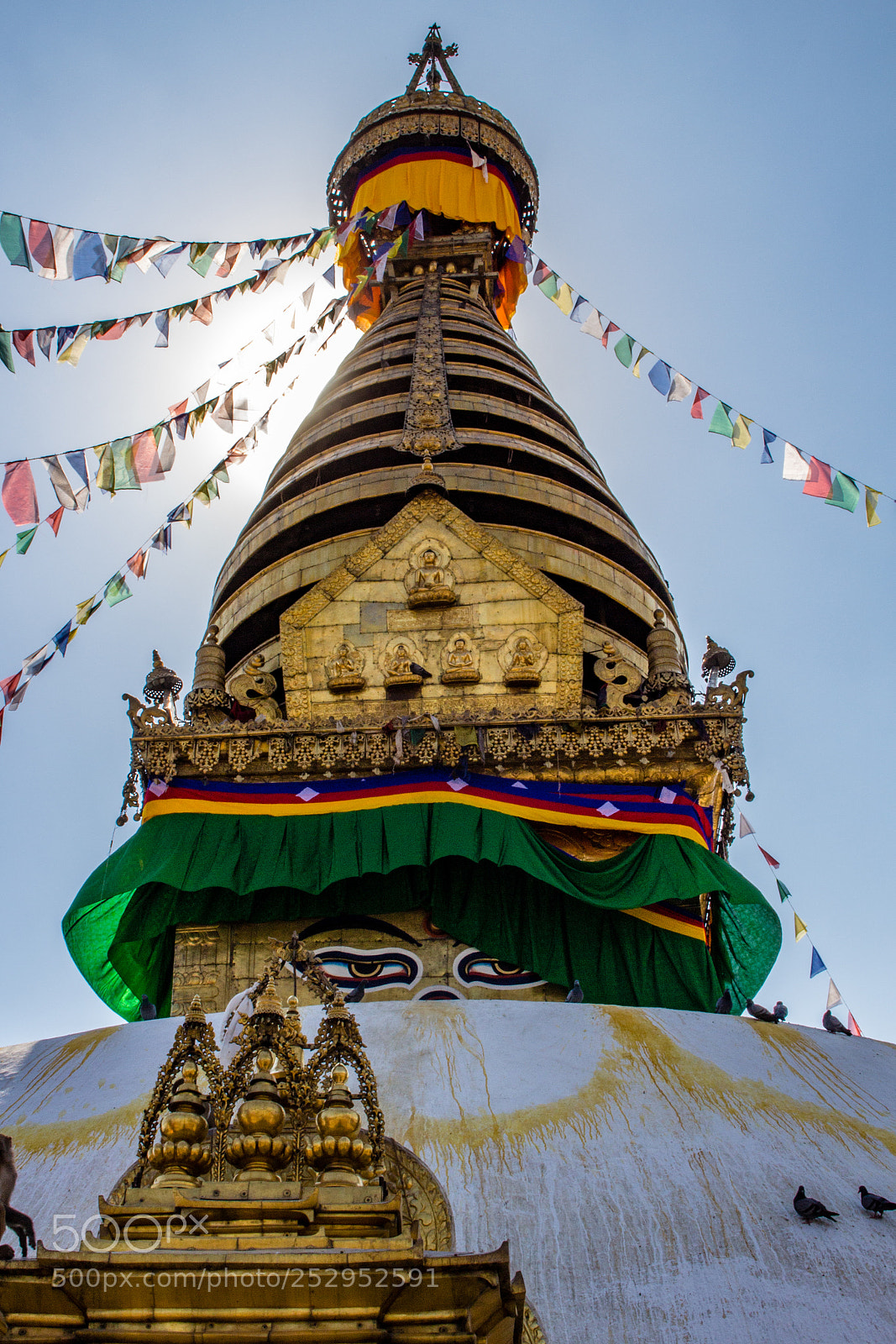 Canon EOS 100D (EOS Rebel SL1 / EOS Kiss X7) sample photo. Swoyambhunath stupa photography